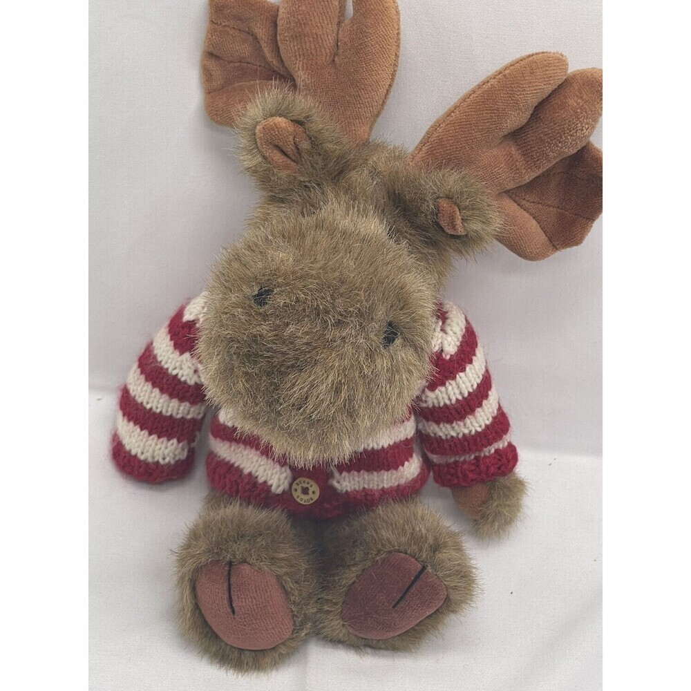 Boyds Bear Plush Montana Mooski Moose Jointed 11”Plush 1999 Stuffed Animal Toy